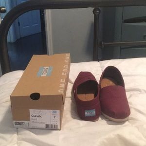 Classic red Mahogany Toms!